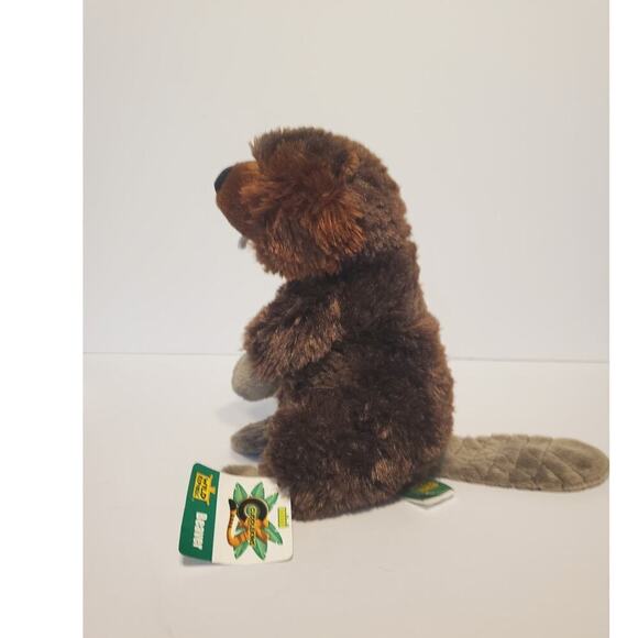 Wild Republic Beaver Plush Mini Cuddlekins 8" NWT - Picture 2 of 10